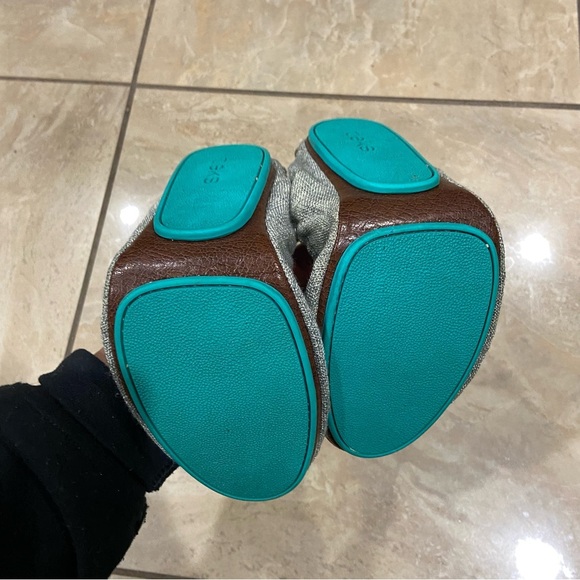 Tieks by Gavrieli Silver Lake Vegan Ballet Flats Shoes Women Size 9 - Picture 4 of 9